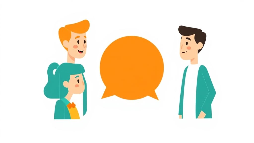 Dialogue Improver — AI study tool illustration