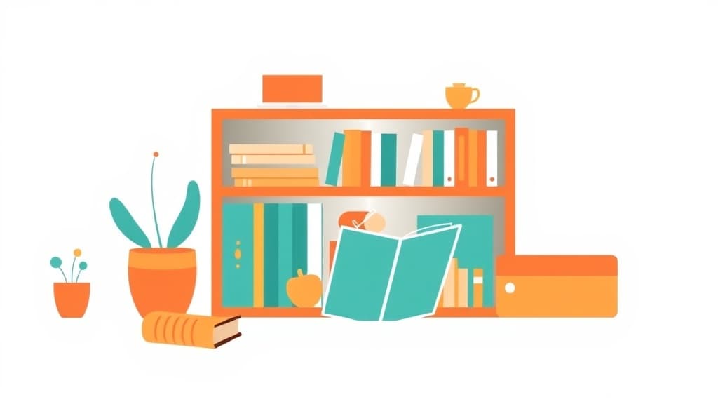 Descriptive Writing Helper — AI study tool illustration