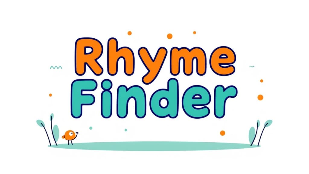 Rhyme Finder — AI study tool illustration