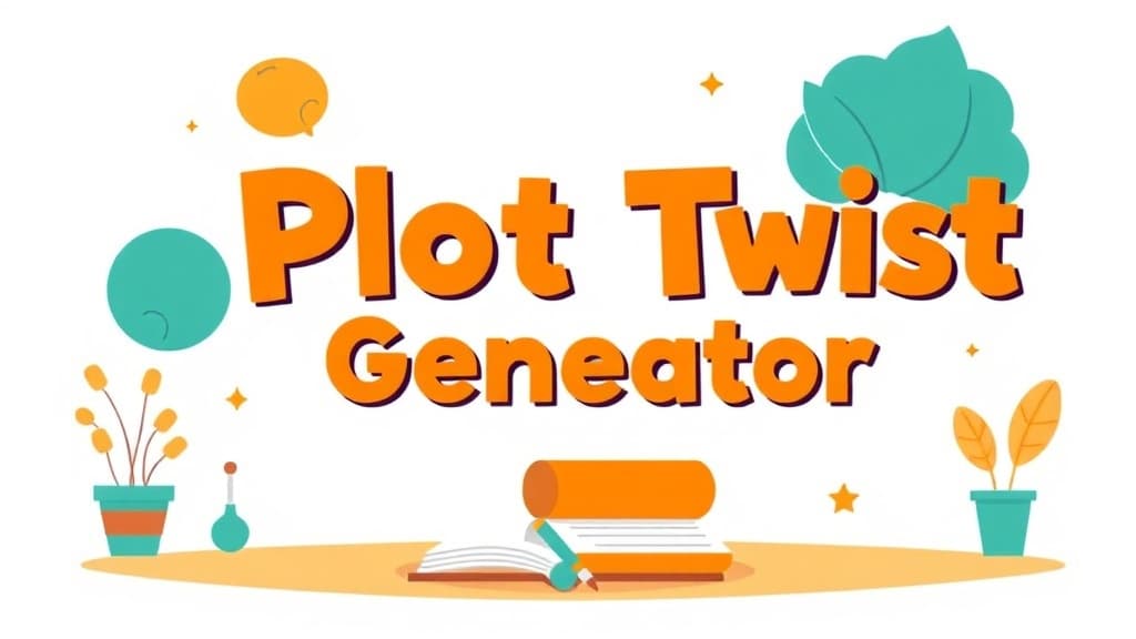 Plot Twist Generator — AI study tool illustration