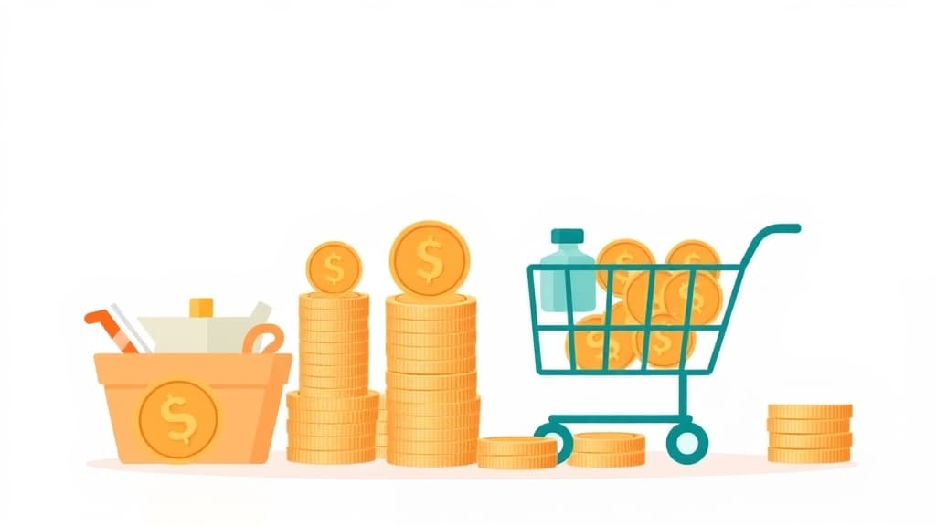Money Math — AI study tool illustration