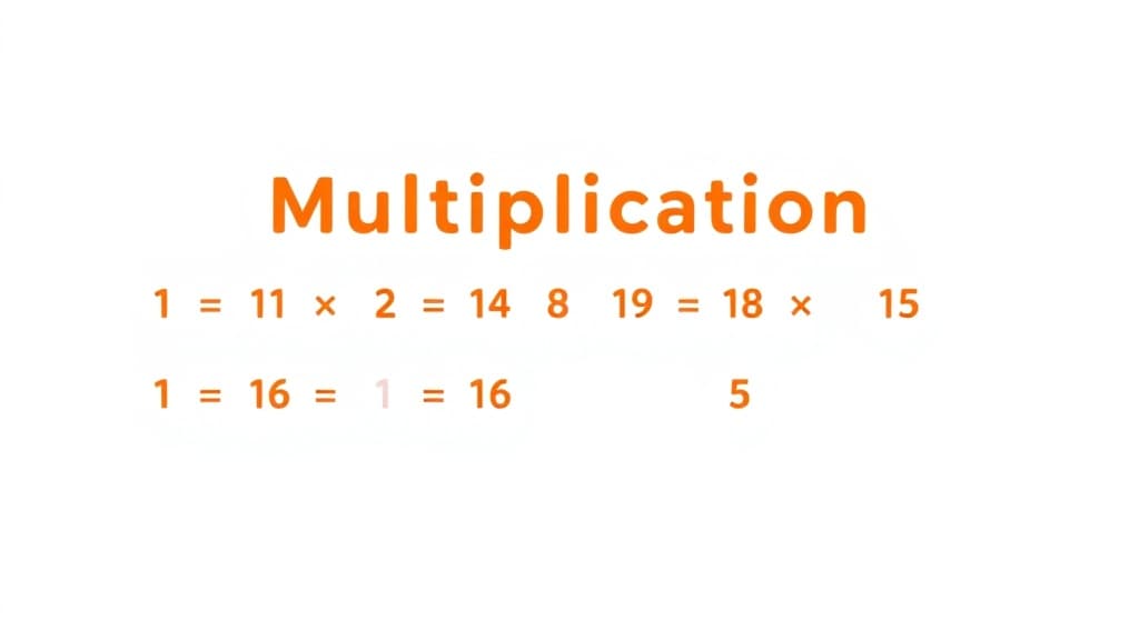 Multiplication Tables — AI study tool illustration