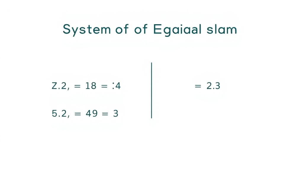System of Equations Solver — AI study tool illustration