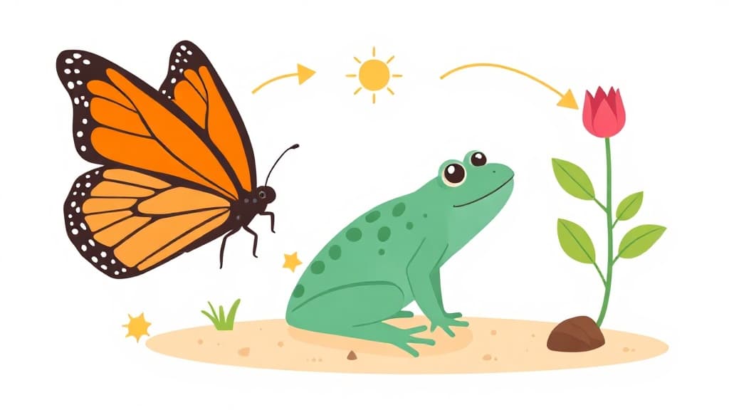 Life Cycle Explainer — AI study tool illustration