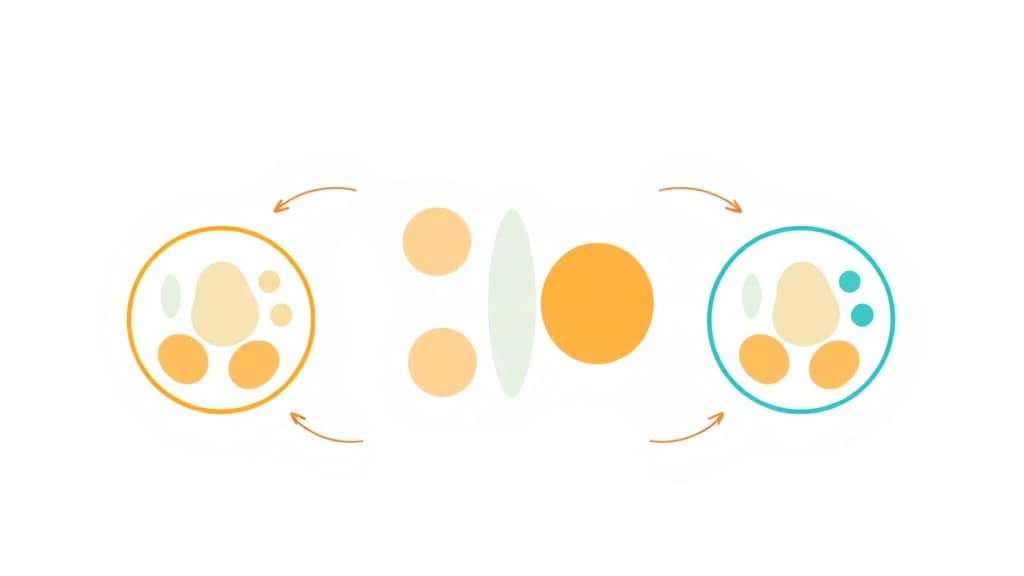 Mitosis & Meiosis Tutor — AI study tool illustration