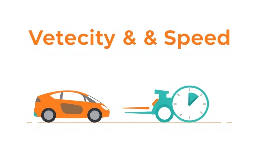 Velocity & Speed Helper — AI study tool illustration
