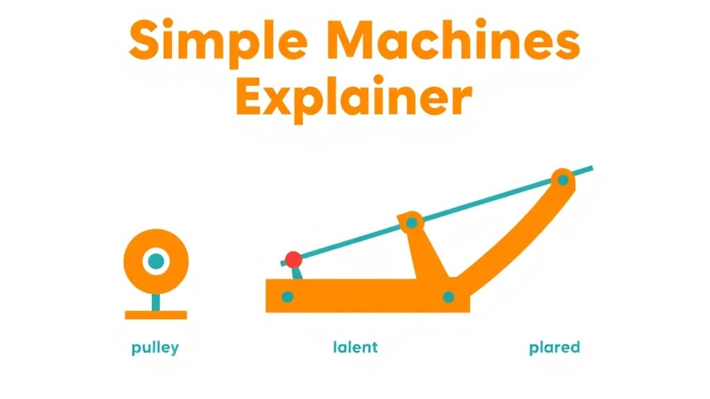 Simple Machines Explainer — AI study tool illustration