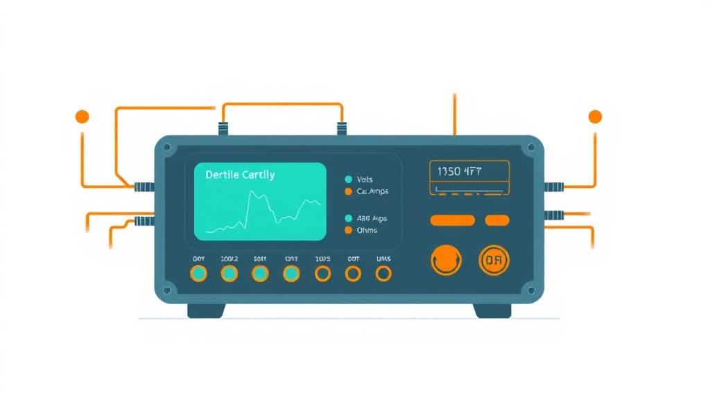 Electric Circuit Analyzer — AI study tool illustration
