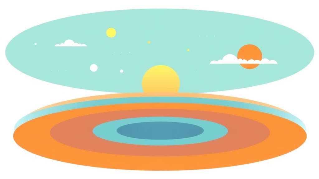 Atmosphere Layer Explorer — AI study tool illustration