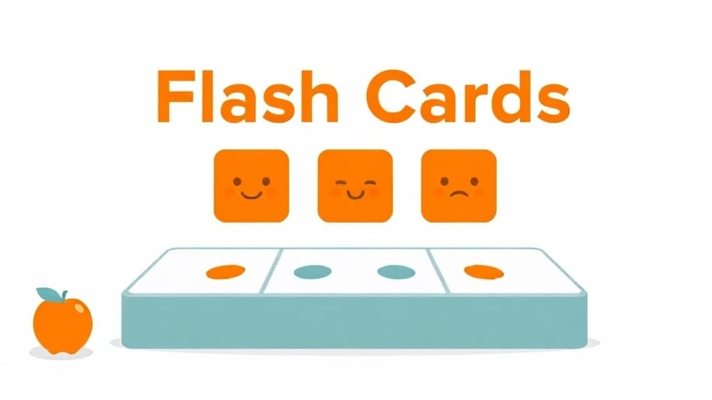 Flash Card Game Generator — AI study tool illustration