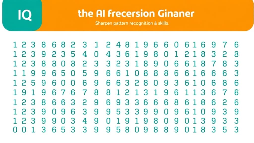 IQ Test Practice Generator — AI study tool illustration