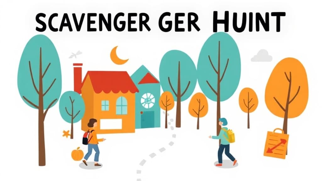 Scavenger Hunt Designer — AI study tool illustration