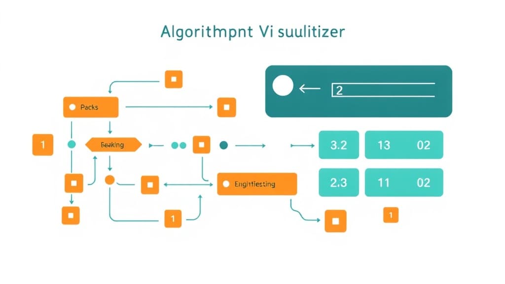 Algorithm Visualizer — AI study tool illustration