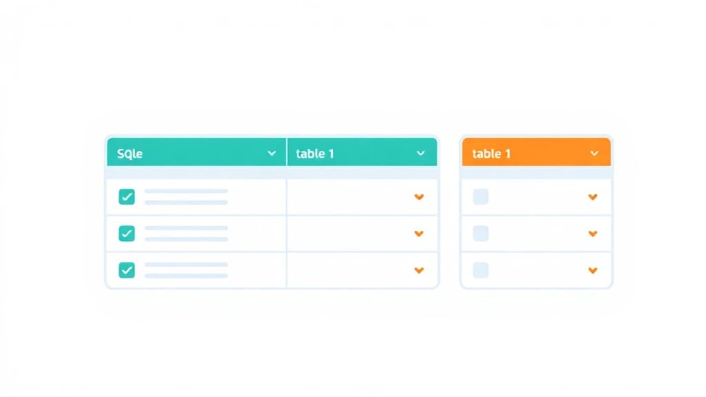 Database Basics — AI study tool illustration