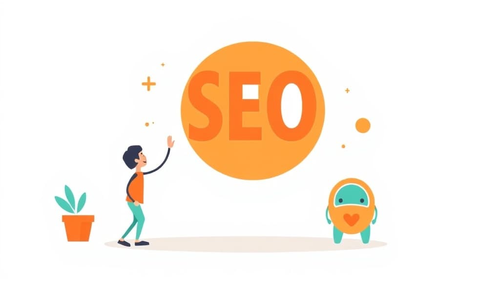 SEO for Kids — AI study tool illustration
