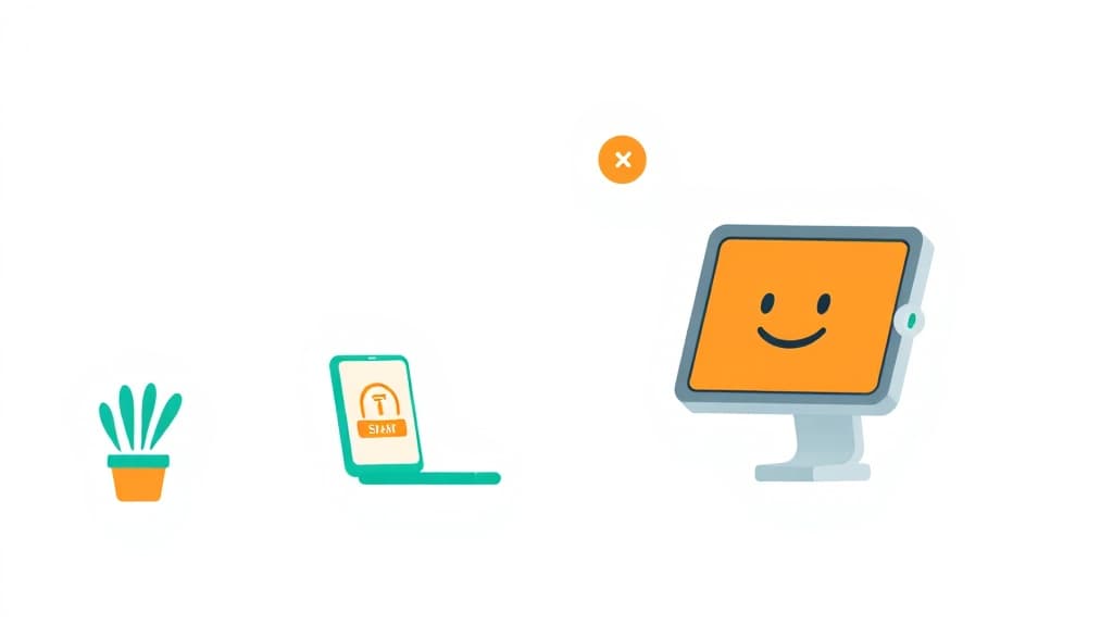 Internet Safety Guide — AI study tool illustration