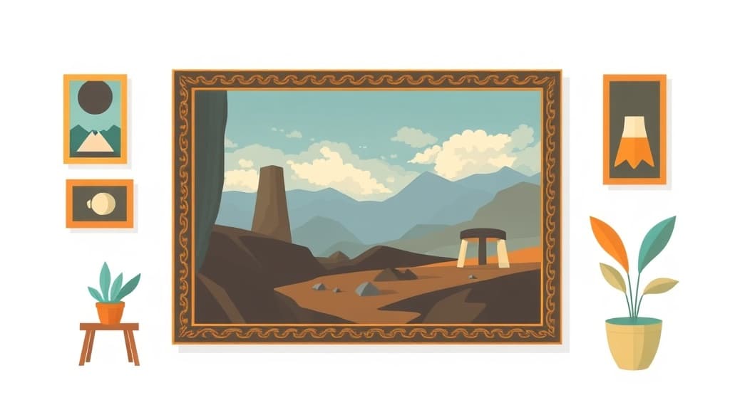 Famous Masterpiece Analyzer — AI study tool illustration