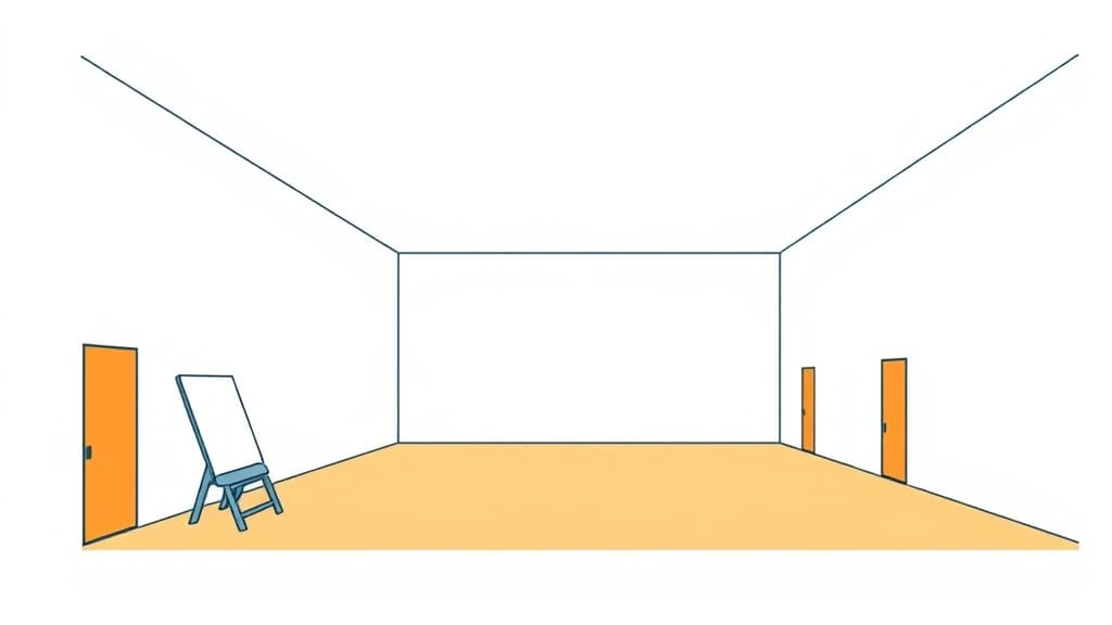 Perspective Drawing Guide — AI study tool illustration