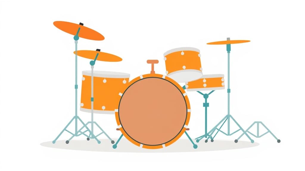 Drum Pattern Creator — AI study tool illustration