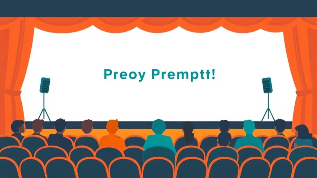 Improv Prompt Generator — AI study tool illustration