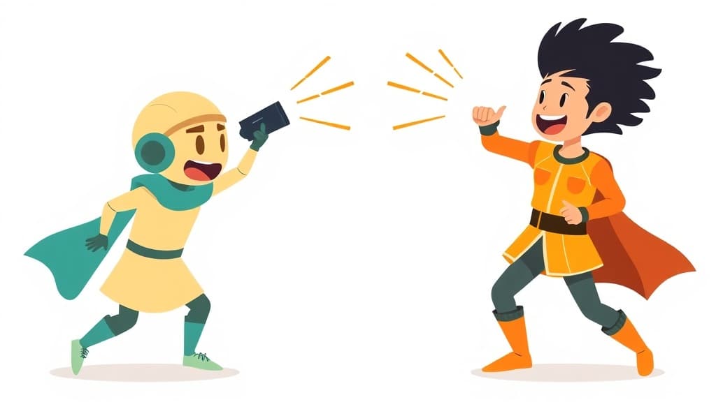 Stage Combat Basics — AI study tool illustration