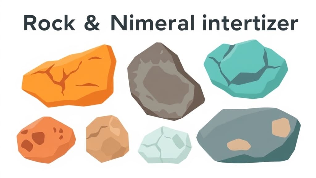Rock & Mineral Identifier — AI study tool illustration