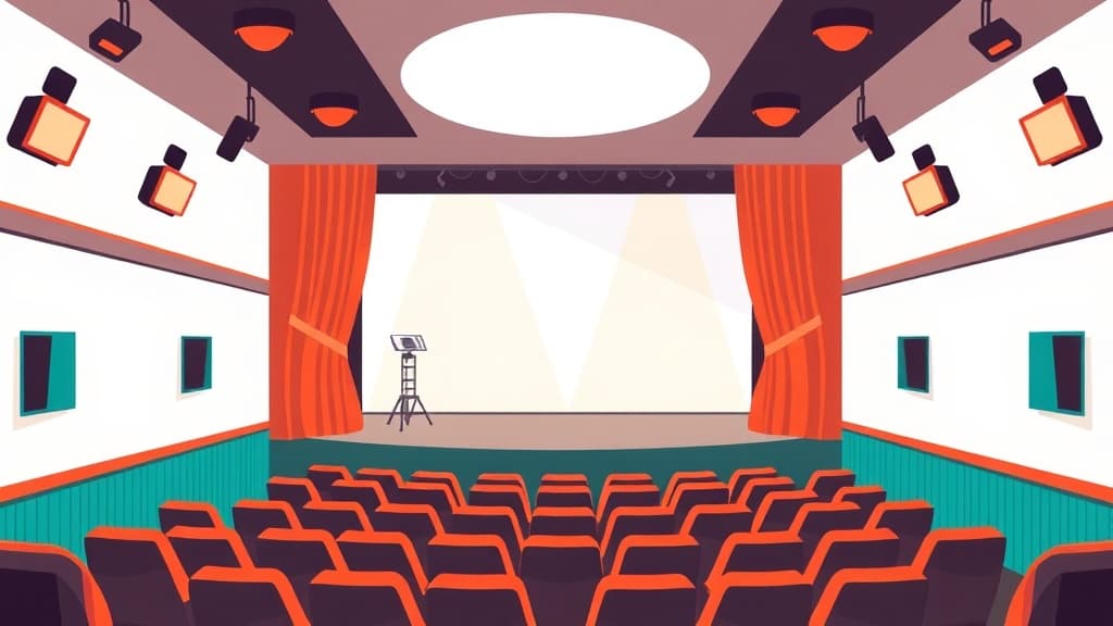 Theater Lighting Design — AI study tool illustration