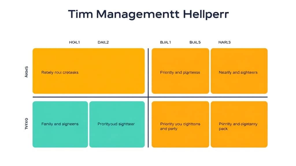 Time Management Helper — AI study tool illustration