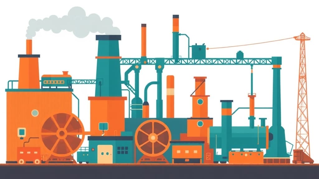 Industrial Revolution — AI study tool illustration