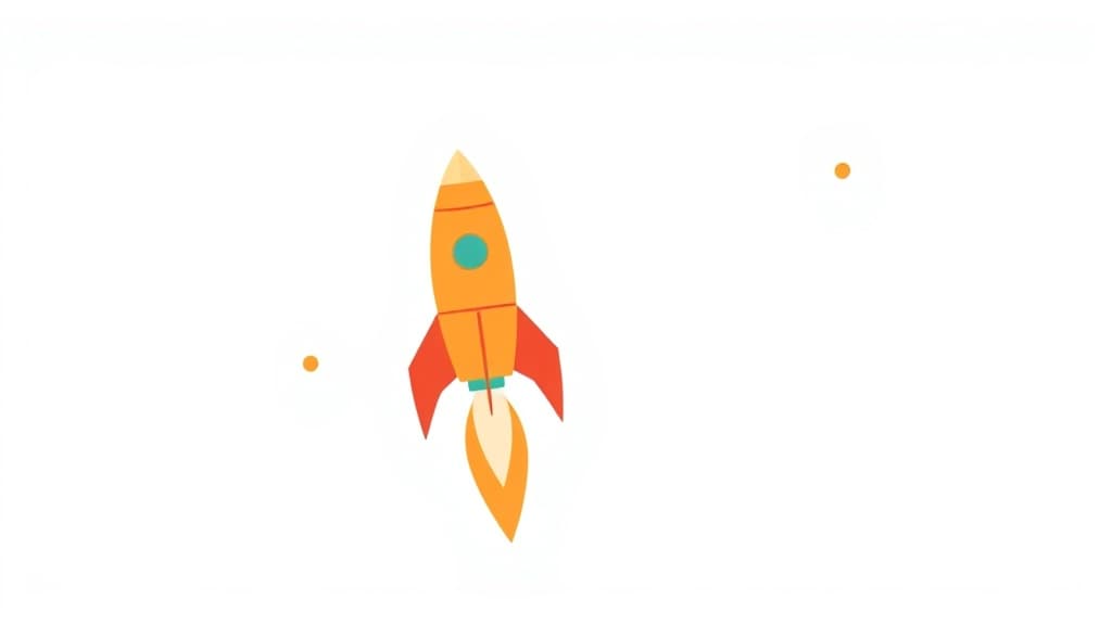 Rocket Flight Physics — AI study tool illustration