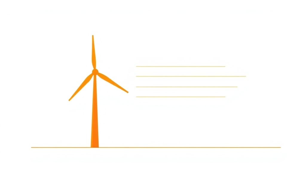 Wind Turbine Efficiency — AI study tool illustration