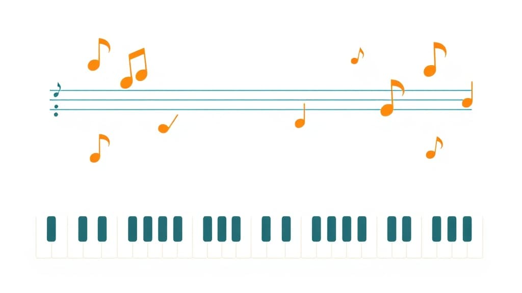 Melody Composer — AI study tool illustration