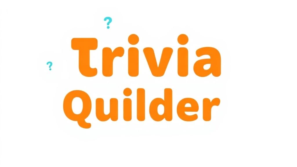 Trivia Question Builder — AI study tool illustration