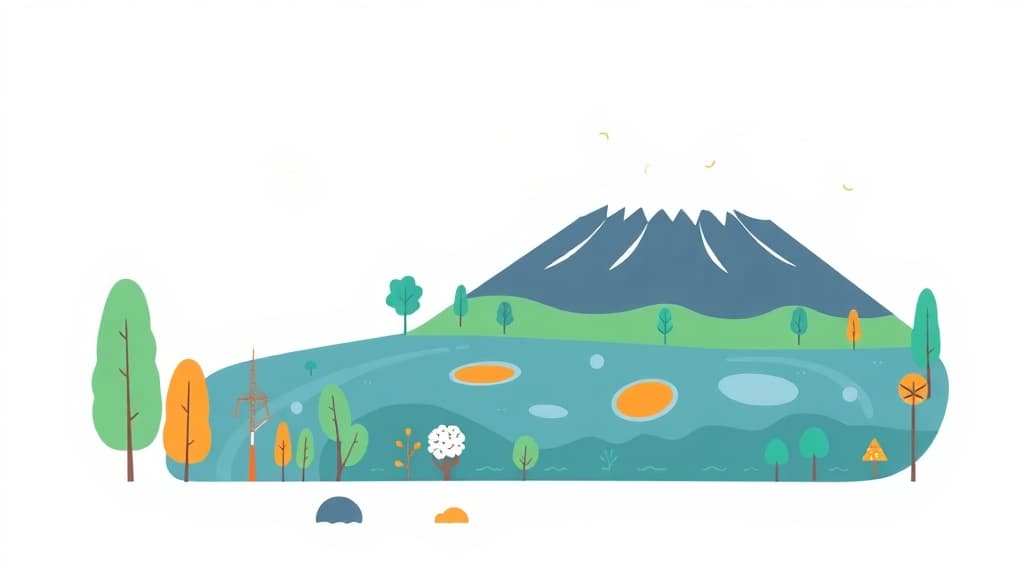 Climate Change Explainer — AI study tool illustration
