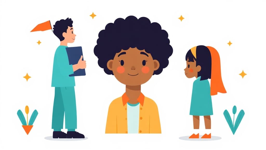 Human Rights Tutor — AI study tool illustration