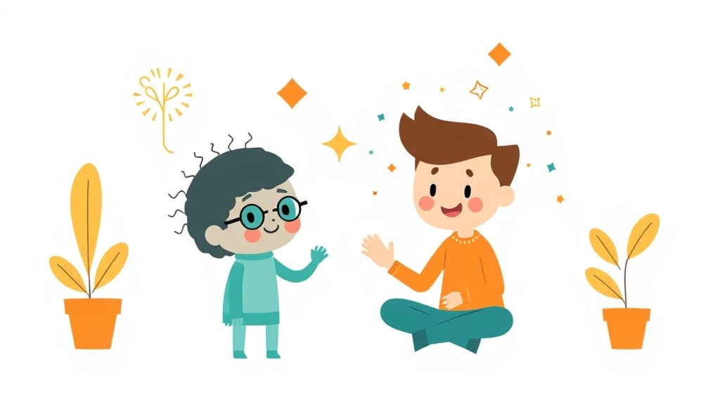 Creativity Booster — AI study tool illustration