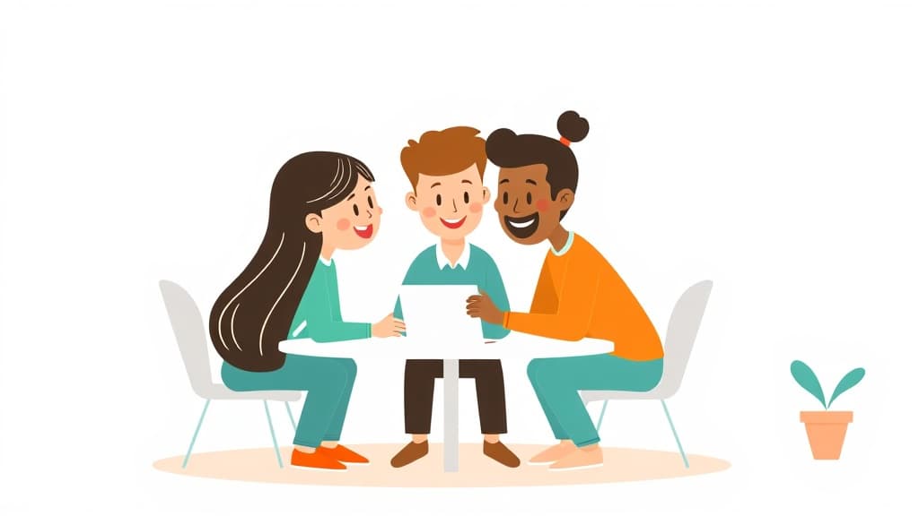 Teamwork Strategies — AI study tool illustration