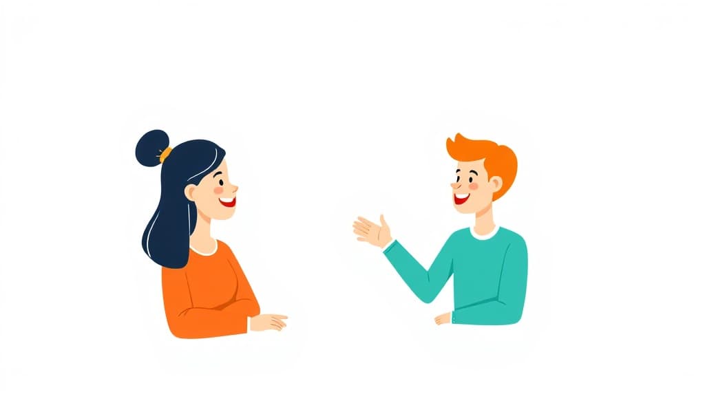 Assertiveness Trainer — AI study tool illustration