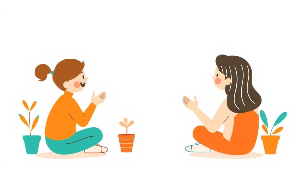 Self-Reflection Prompts — AI study tool illustration
