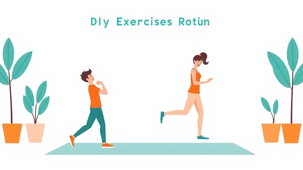 Daily Exercise Routine — AI study tool illustration