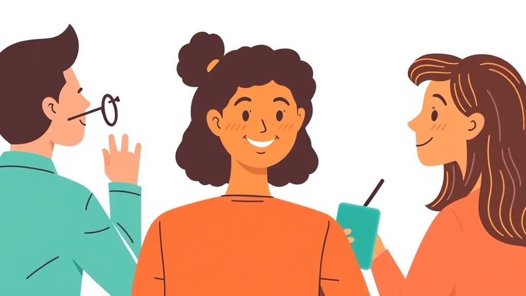 Social Cues Explainer — AI study tool illustration