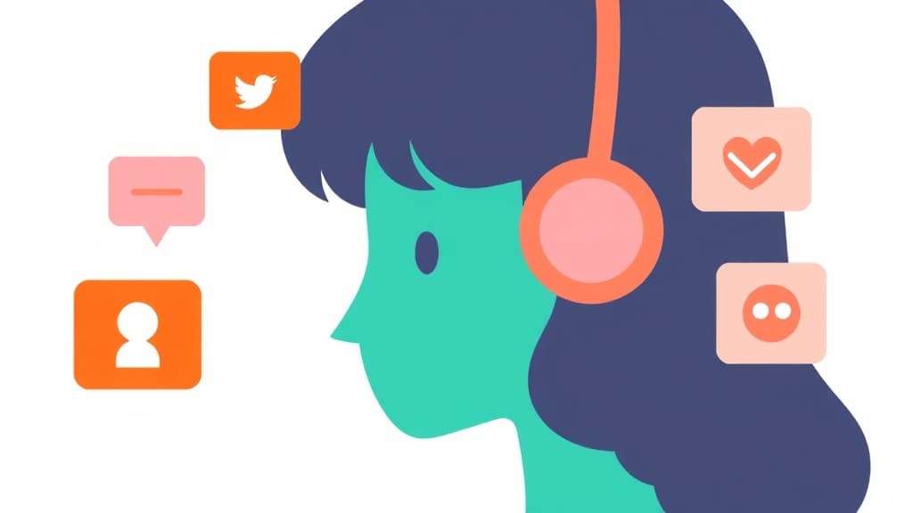 Social Media Safety — AI study tool illustration